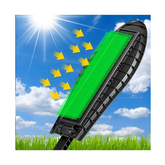 Lampă Solară Stradală , Senzor De Mișcare și Telecomandă, Rezistenta la Apa IP65 - imagine 4