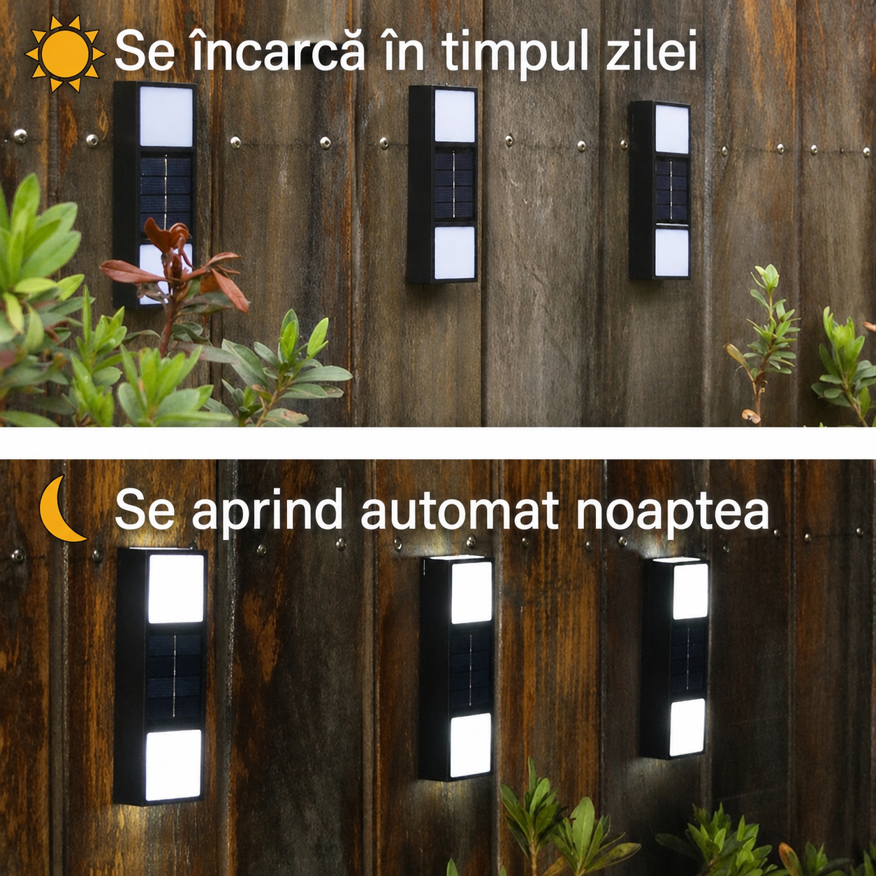 Set 2 X Lampă Solară De Grădină Rezistentă La Apă IP65 - imagine 2
