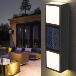 Set 2 X Lampă Solară De Grădină Rezistentă La Apă IP65
